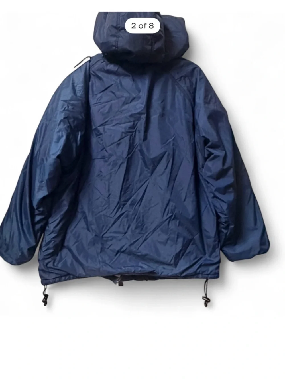 90s Vtg ADIDAS Reversible Jacket Bomber Fleece Lined Mens Sz XXL Windbreaker Y2K